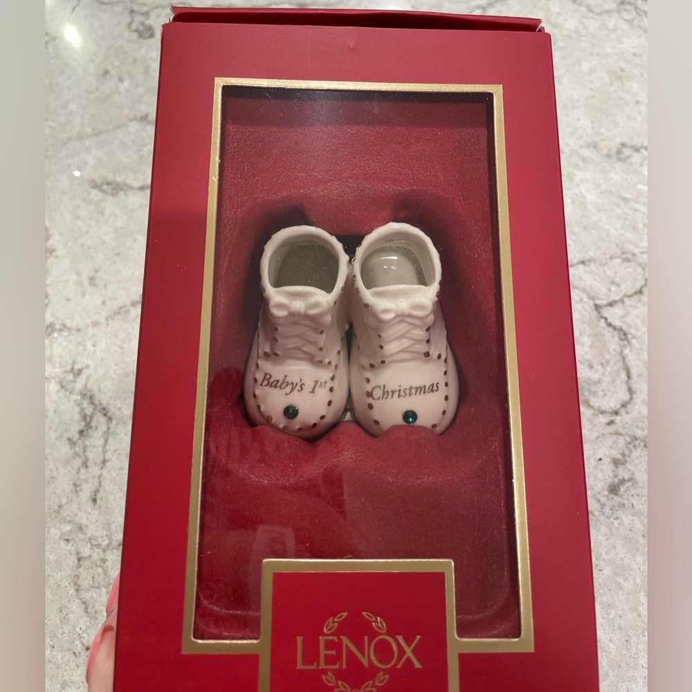 Lenox Baby’s first ornament